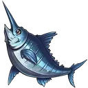 Struggling Marlin
